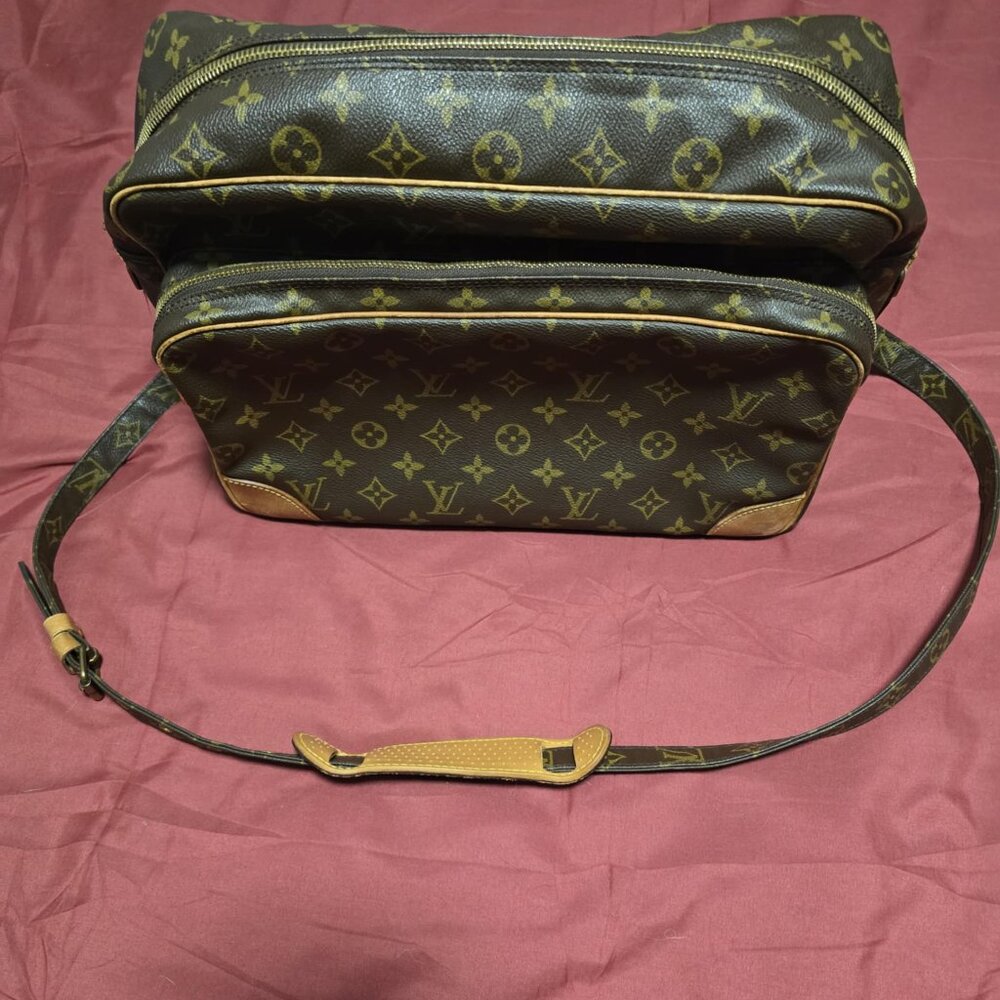 Authentic LV mpnogram Nile GM shoulder crossbody bag